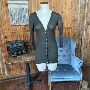 Express Cardigan with Jewel Buttons